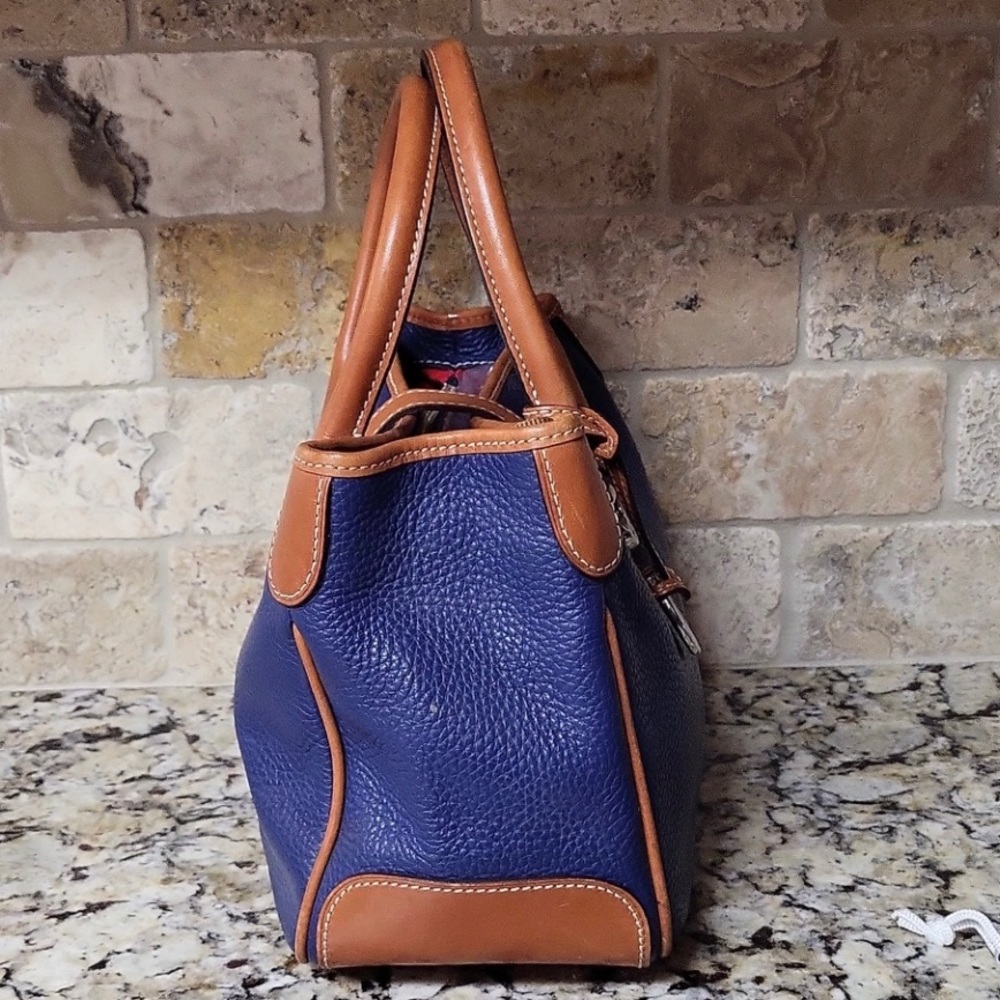 Dooney & Bourke Satchel Royal Blue Just Reduced! - Picture 3 of 10